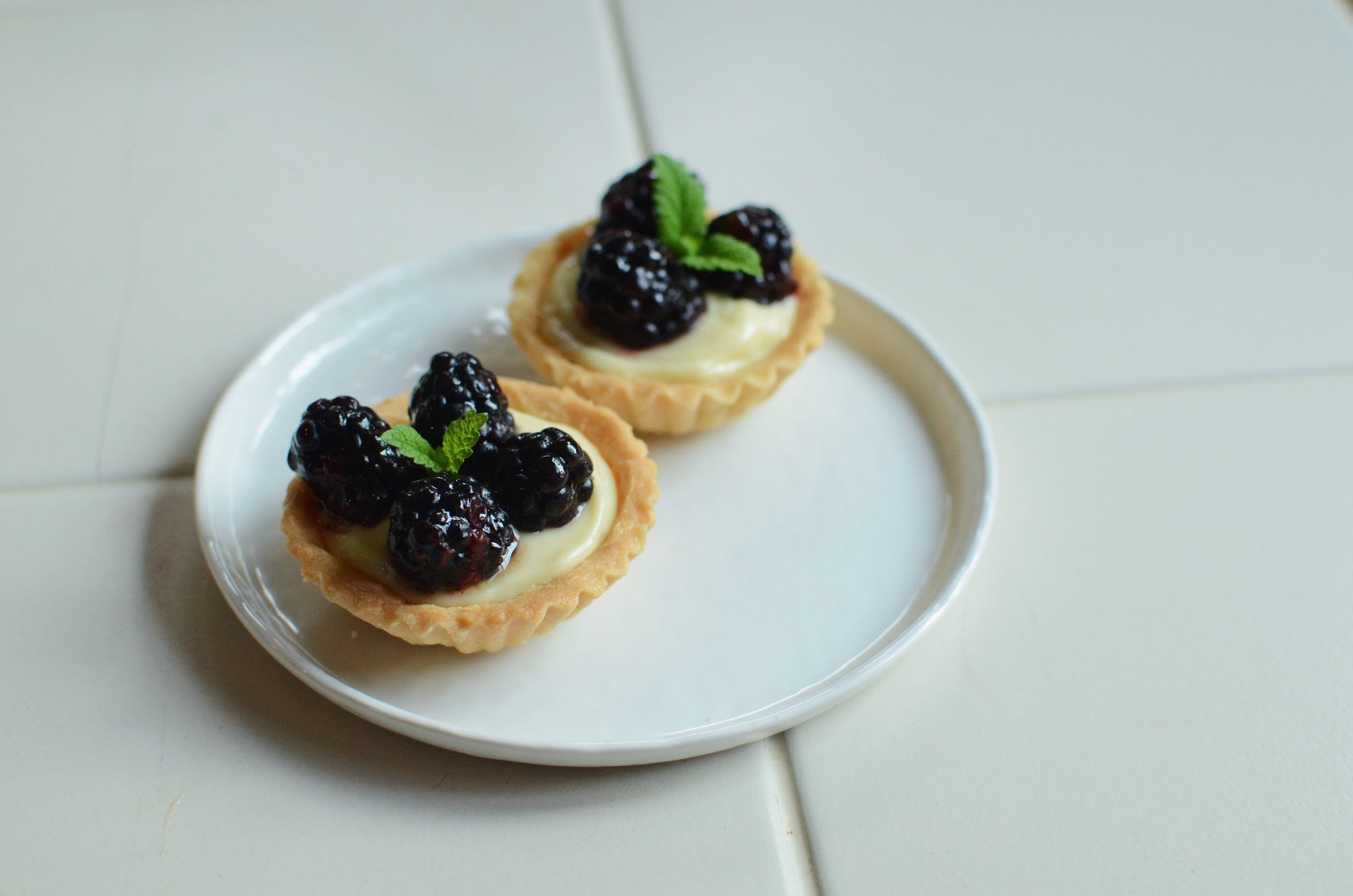 blackberry tart